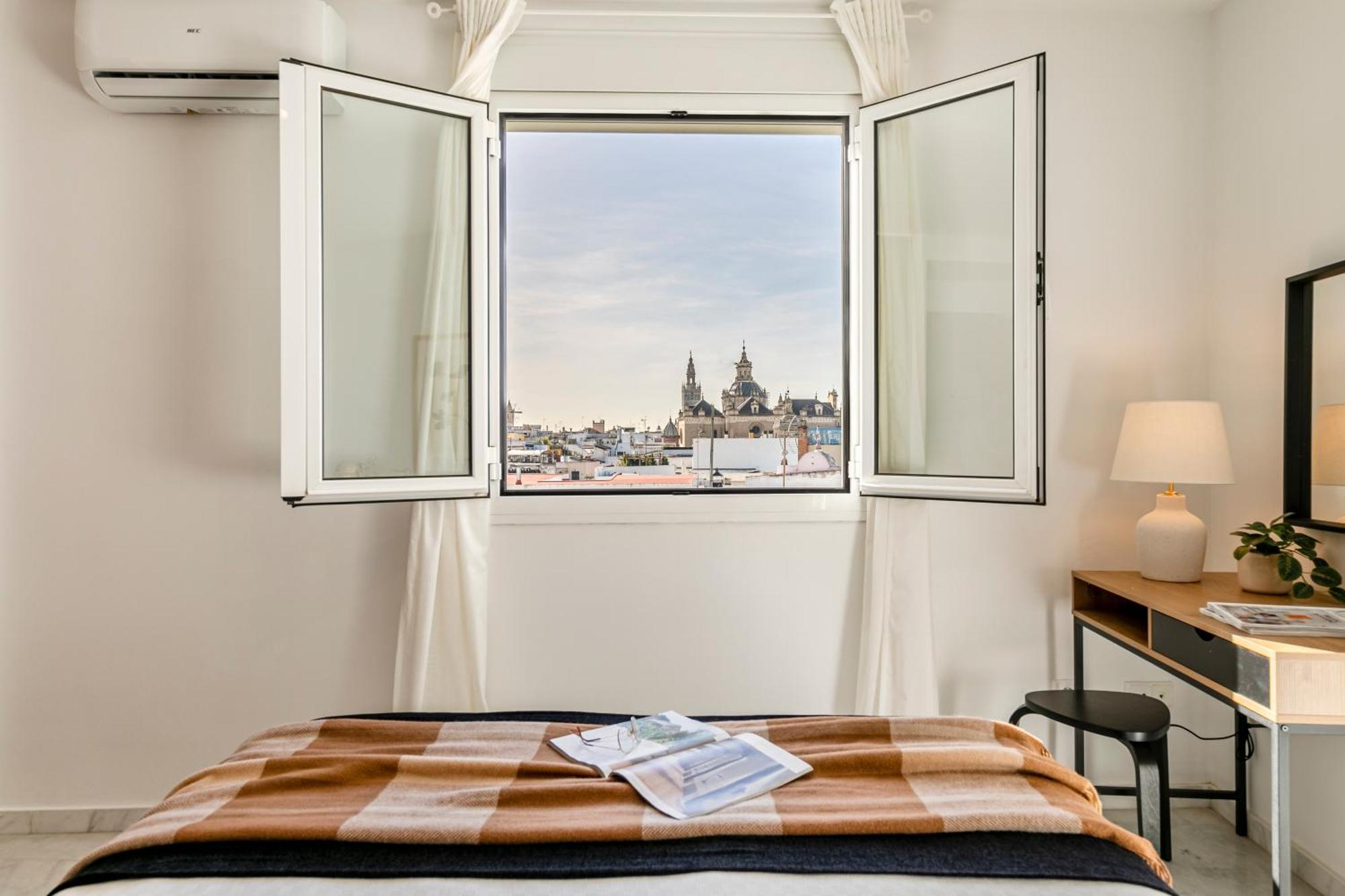Apartamento Setas, En El Corazón De Y Con Vistas A La Giralda Sevilha